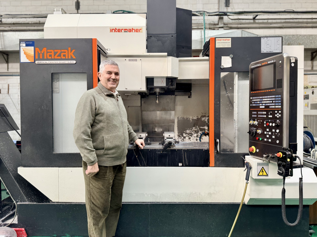 De las máquinas tragaperras a las fragatas F110: Temaxel cumple casi medio siglo en el exigente sector del mecanizado con el apoyo tecnológico de Intermaher-Mazak