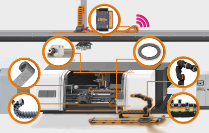 Resistencia y precisión en máquina-herramienta con soluciones de igus