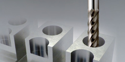 Fresa plana multilabio para mecanizar materiales templados hasta 70 HRC