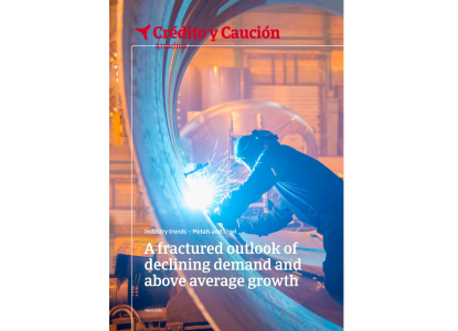 El sector del metal y el acero se ralentizará en 2026
