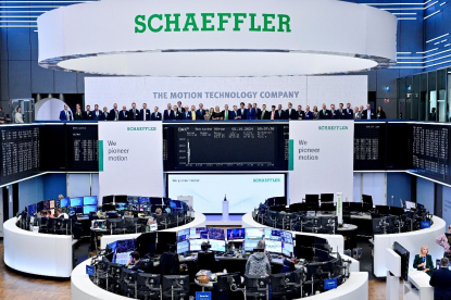 Incluyen las acciones de Schaeffler en el índice MDAX de la Bolsa de Frankfurt
