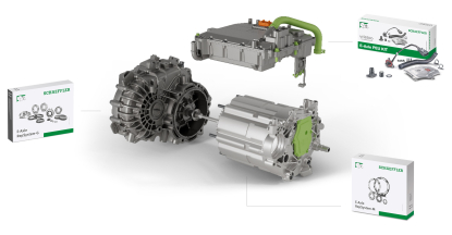 Kits para reparación de ejes de vehículos eléctricos
