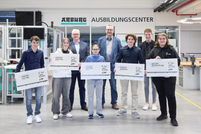 Arburg homenajeó a los ganadores de los ‘Newcomer Awards 2026’