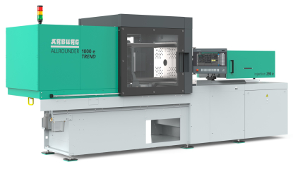 La máquina de moldeo por inyección Allrounder Trend se presenta por primera vez en Francia
