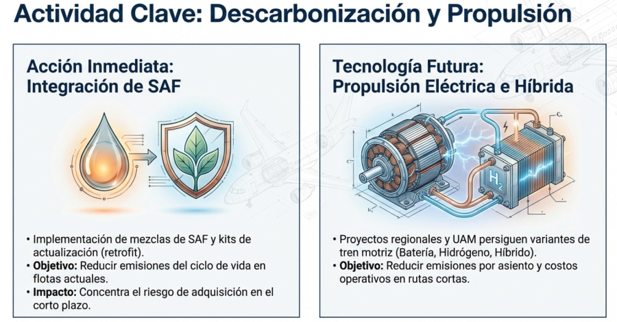El horizonte aeroespacial: sostenibilidad, digitalización y el auge de la movilidad aérea avanzada