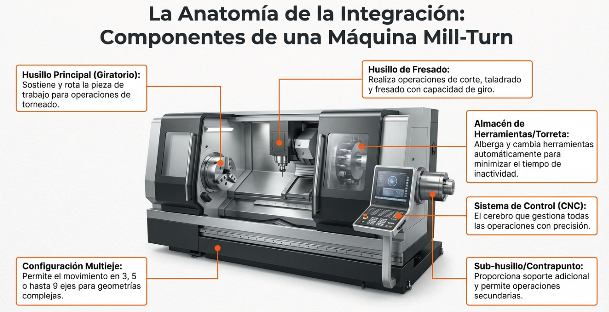 Análisis de la tecnología de fresado-torneado para la fabricación avanzada