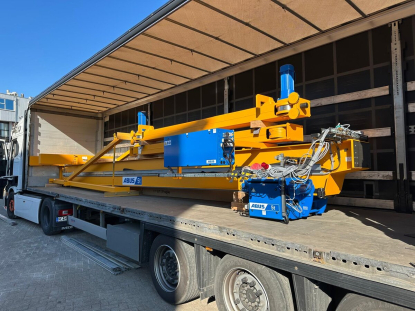 Hollandia instala varios sistemas de grúas de ABUS para mover componentes de acero pesados