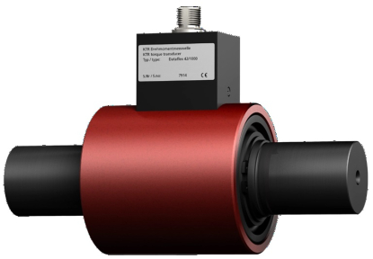 Eje de medición del par con dos intervalos de medición