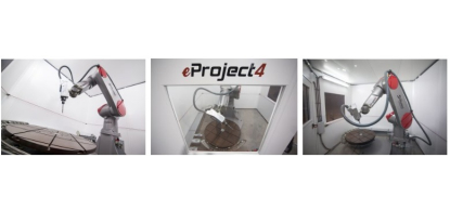 Célula de mecanizado con robot