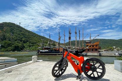 igus sigue su vuelta al mundo en la igus:bike, ahora desde Brasil