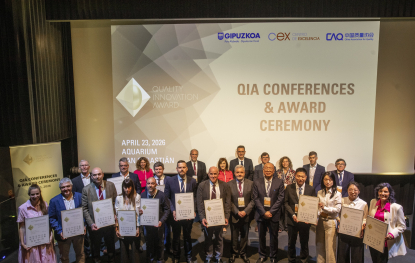 Cinco organizaciones vascas, reconocidas en el Quality Innovation Award 2025