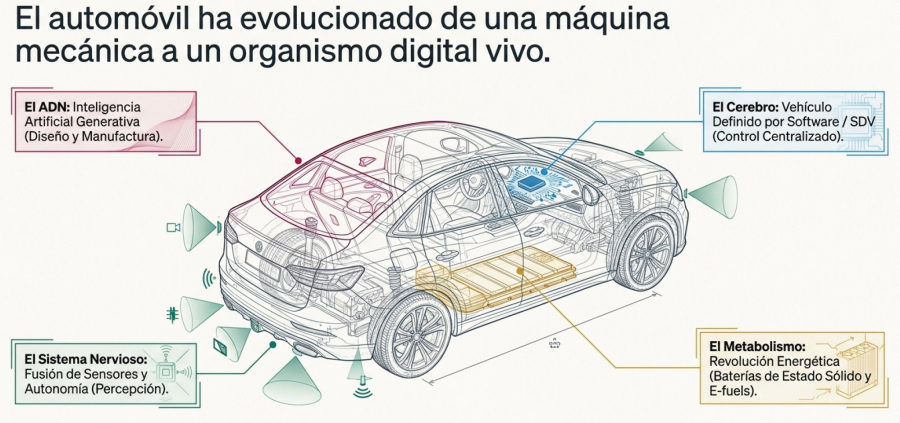 La metamorfosis del movimiento: El vehículo como organismo digital en 2026