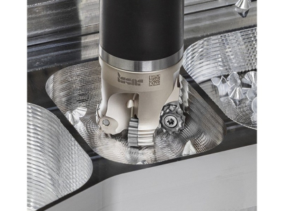 Herramientas con plaquitas redondas para el mecanizado de aluminio y otros metales no férricos