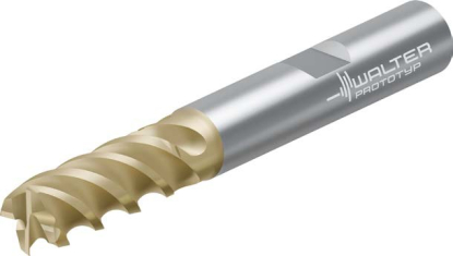 Fresa de metal duro integral para aplicaciones de acero