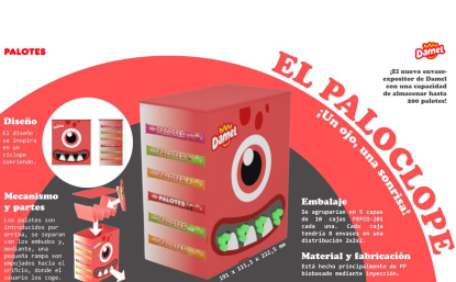 Premios Nacionales de Envase: la Universidad Politécnica de Madrid triunfa con un expositor para ‘Palotes’