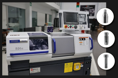 Torno CNC de cabezal móvil idóneo para el sector dental