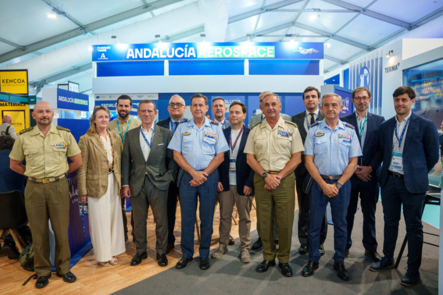 Andalucía TRADE impulsa la internacionalización de la industria aeroespacial y de defensa en Farnborough