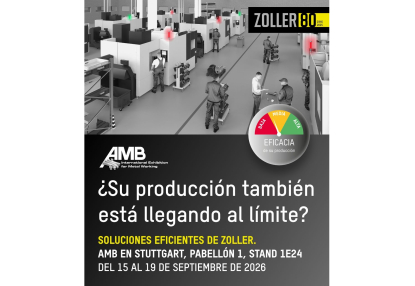 Zoller ofrece soluciones integrales para el preajuste, la automatización y la gestión de herramientas