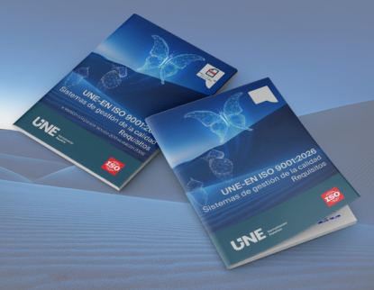 UNE publica la nueva actualización en español de la Norma UNE-EN ISO 9001:2026