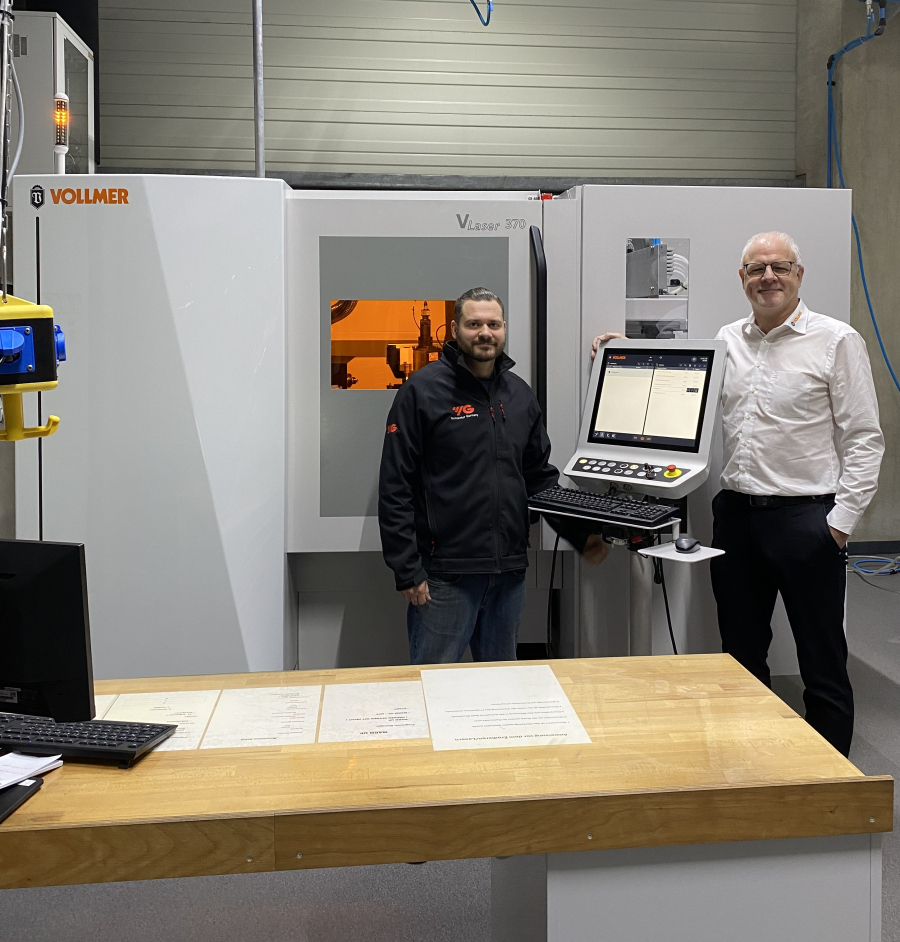 YG-1 apuesta por la tecnología láser de Vollmer para sus herramientas de PCD