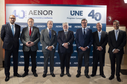 Aenor celebra su 40º aniversario superando los 25.000 clientes
