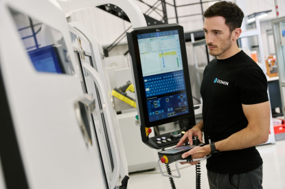 Domin fabrica válvulas innovadoras con la precisión micrométrica de la S33 de Studer