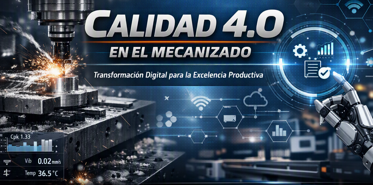 Calidad 4.0 en el mecanizado: cómo la digitalización está redefiniendo la excelencia industrial