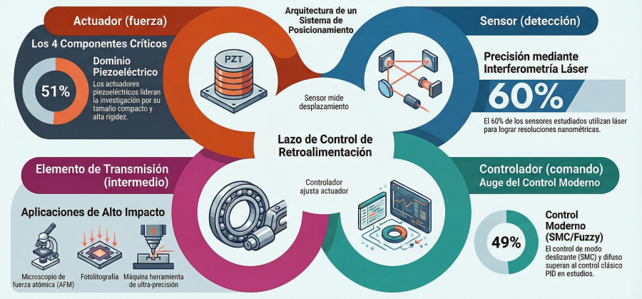 Anatomía y fronteras tecnológicas de los sistemas de posicionamiento de ultraprecisión