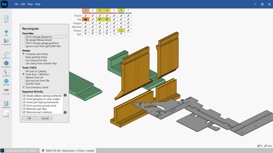Flujo continuo de datos desde el diseño 3D hasta la fabricación con Lantek Bend