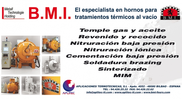 El especialista en hornos para tratamientos térmicos al vacío